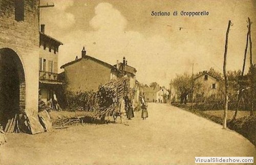 gropparello-sariano , veduta del 1929