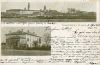 fiorenzuola darda, panorama con due vedutine del 1902.jpg